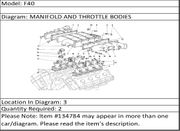 Ferrari Part 134784 GASKET