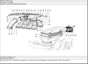 Ferrari Part 136435 (A) BODY, AIR DELIVERY TO MANIFOLDS COMPLETE - FOR C8