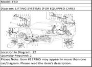 Ferrari Part 137965 ACCUMULATOR