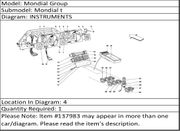 Ferrari Part 137983 POTENTIOMETER