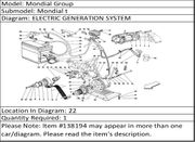 Ferrari Part 138194 WASHER