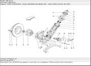 Ferrari Part 138939 PIN WITH TOOTHED WHEEL