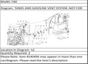 Ferrari Part 140496 GASKET