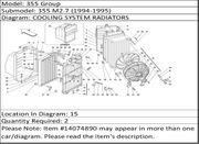 Ferrari Part 14074890 NUT WITH CAGE