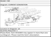 Ferrari Part 142083 PULLEY
