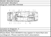 Ferrari Part 143072 CONNECTION CABLE FOR R.H. ENGINE SIDE