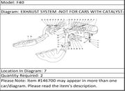 Ferrari Part 146700 GASKET