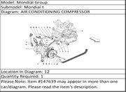 Ferrari Part 147639 BRACKET