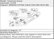 Buy Ferrari Part # 147951 PIPE(New Part #147951) Buy Ferrari Spares