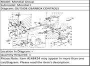 Ferrari Part 148424 GEARBOX CONTROL ASSEMBLY