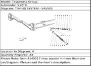 Ferrari Part 149217 EXHAUST VALVE