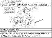 Ferrari Part 149258 SCREW