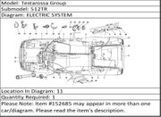 Ferrari Part 152685 DASHBOARD CABLES