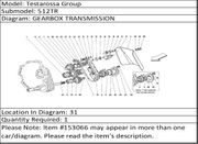 Ferrari Part 153066 RING NUT