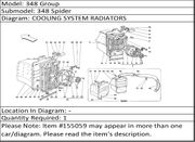 Ferrari Part 155059 L.H. AIR INLET PIPE