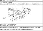 Ferrari Part 155591 CRANKSHAFT
