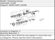 Ferrari Part 156716 4TH SPEED GEAR