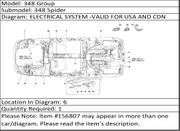 Ferrari Part 156807 DASHBOARD CONNECTION CABLES
