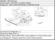 Ferrari Part 157355 COMPRESSOR (SAND SD7)