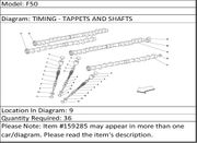 Ferrari Part 159285 INTAKE VALVE GUIDE
