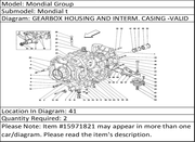 Ferrari Part 15971821 SCREW