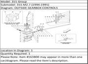 Ferrari Part 163800 GEARBOX CONTROL CASE