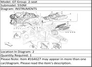 Ferrari Part 164627 ELECTRONIC REVOLUTION COUNTER