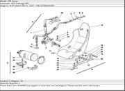Ferrari Part 166889 PROTECTIVE CUSHION FOR BELT