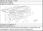 Ferrari Part 167935 PIPE FROM OIL VENT BODY TO L.H. SLEEVE