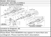 Ferrari Part 168594 CLUTCH BEARING WITHOUT SEALS