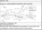 Ferrari Part 169529 R.H. HEAT PROTECTION SHEATH