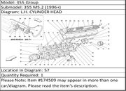 Ferrari Part 174509 O.R. GASKET
