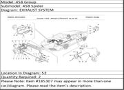 Ferrari Part 185307 SCREW COLLAR