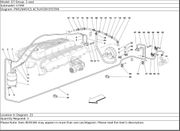 Ferrari Part 193185 RUBBER HOSE FROM UNION TO BRAKE BOOSTER