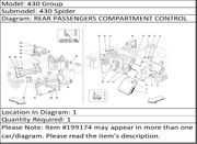 Ferrari Part 199174 DIFFERENTIAL CONTROL STATION