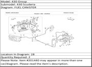 Ferrari Part 201440 MULTIPLE UNION