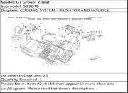 Ferrari Part 218148 PIPE FROM UNION TO NOURICE