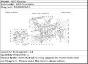 Ferrari Part 219873 L.H. SIDE ANGOLAR SPEED SENSOR