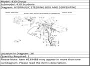 Ferrari Part 239488 DX BRACKET.