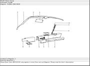 Ferrari Part 50126101 DX BONE COVERING