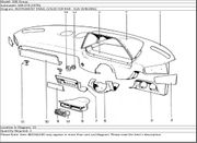 Ferrari Part 60164100 FIXING RING NUT
