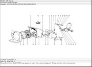 Ferrari Part 60670700 CABLE FOR OPENING BONNET