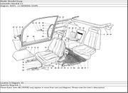 Ferrari Part 61190900 MOULDING R.H. - FROM 83