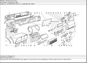 Ferrari Part 61553800 DASH BOARD FRAME