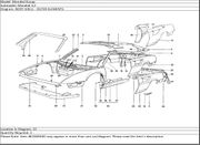 Ferrari Part 61865600 STRUT FOR PLATE HOUSING