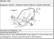 Ferrari Part 62905900 L.H. ENGINE SUPPORT