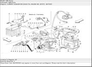 Ferrari Part 62950500 BATTERY COVER