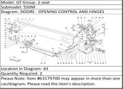 Ferrari Part 63179700 FIXING CLIP