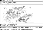 Ferrari Part 63603900 SCREW