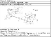 Ferrari Part 63934300 DEHYDRATOR FILTER WITH PRESSURE SWITCH